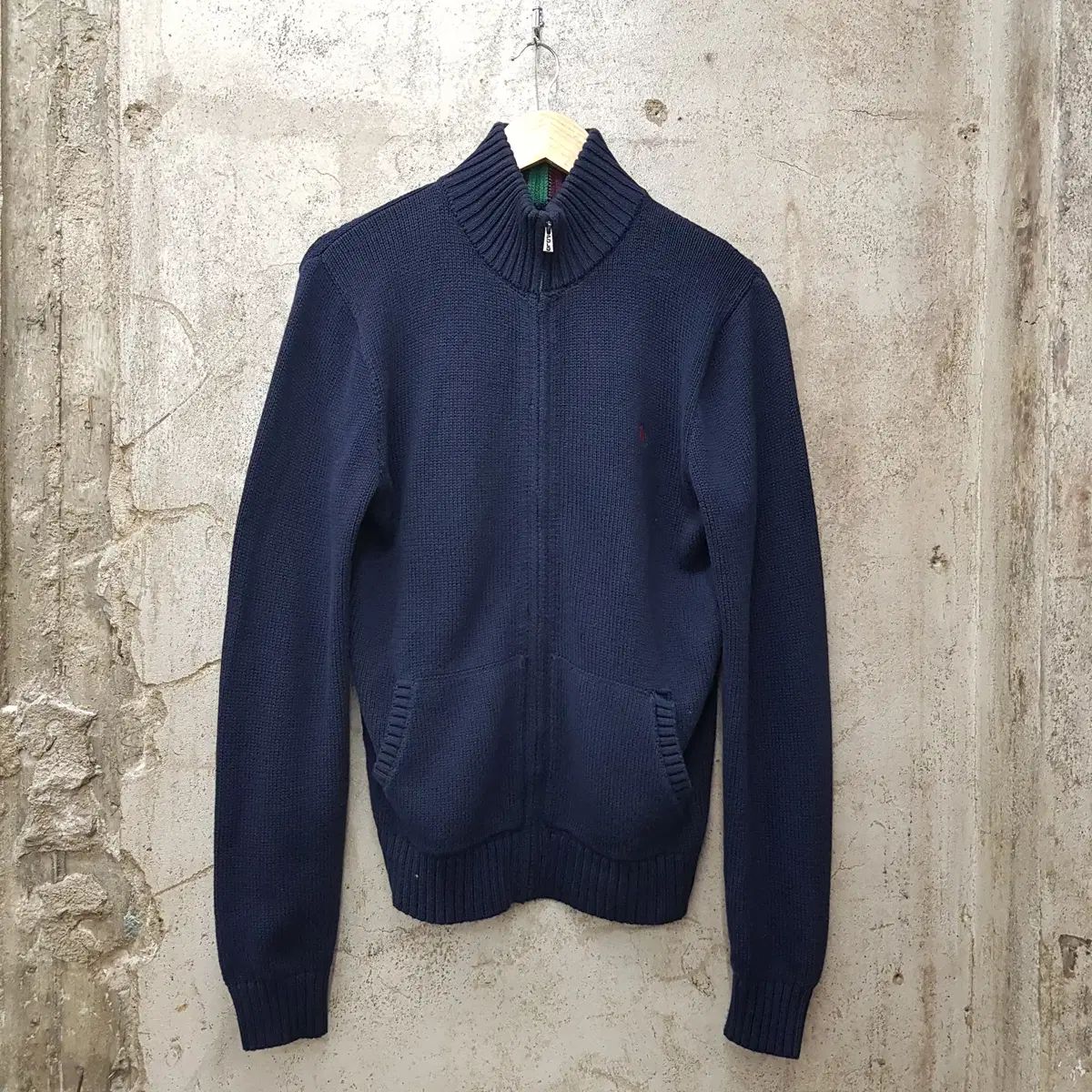 ポロラルフローレン ニット ジップアップ XL サイズ