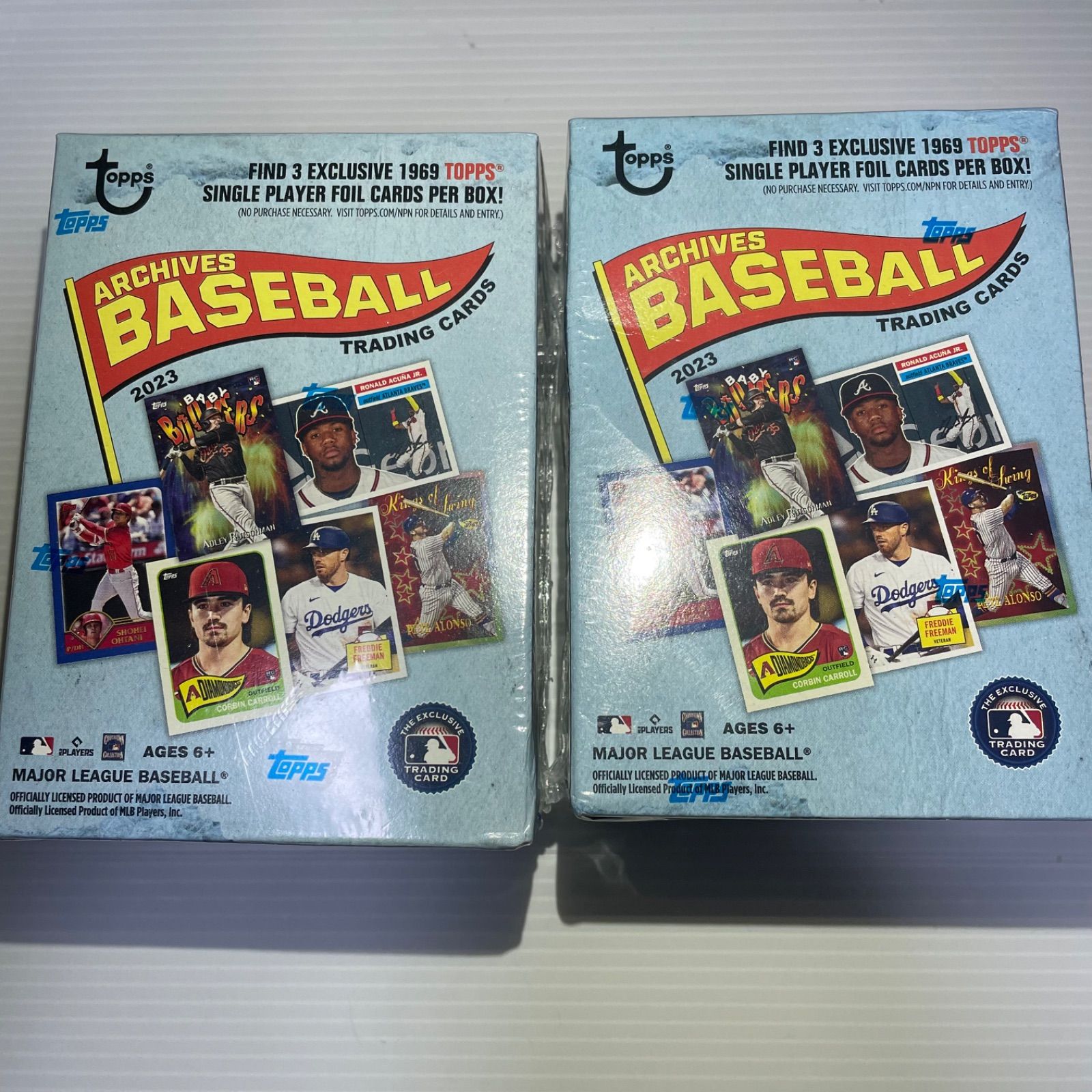 2023 Topps Archives Baseball 2BOX未開封BOX