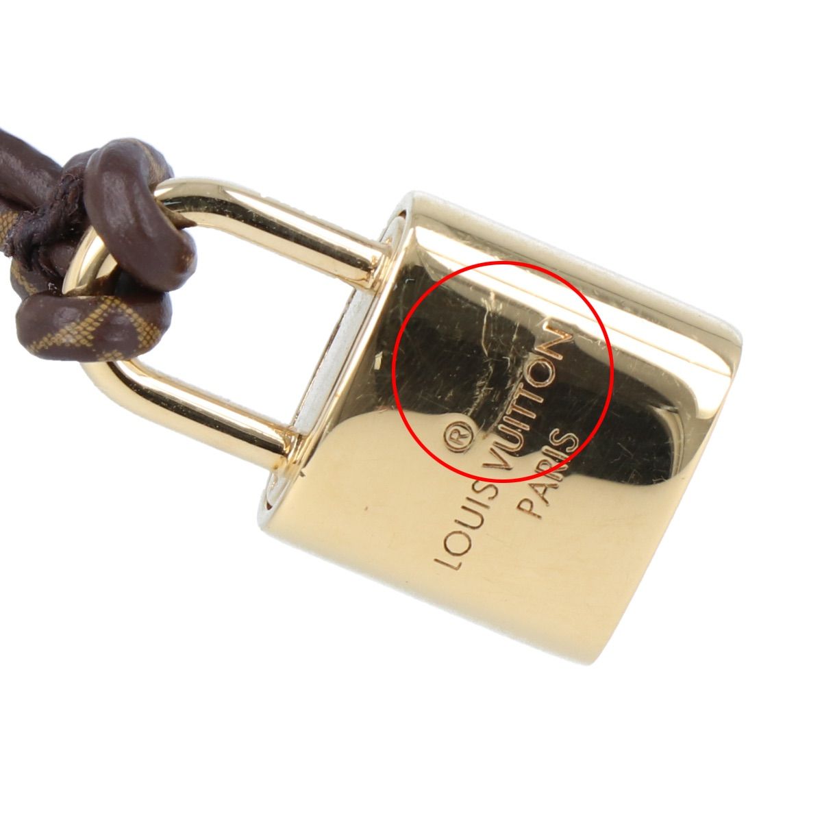 LOUIS VUITTON】 ルイ・ヴィトン ブラスレ LVパドロック M8015