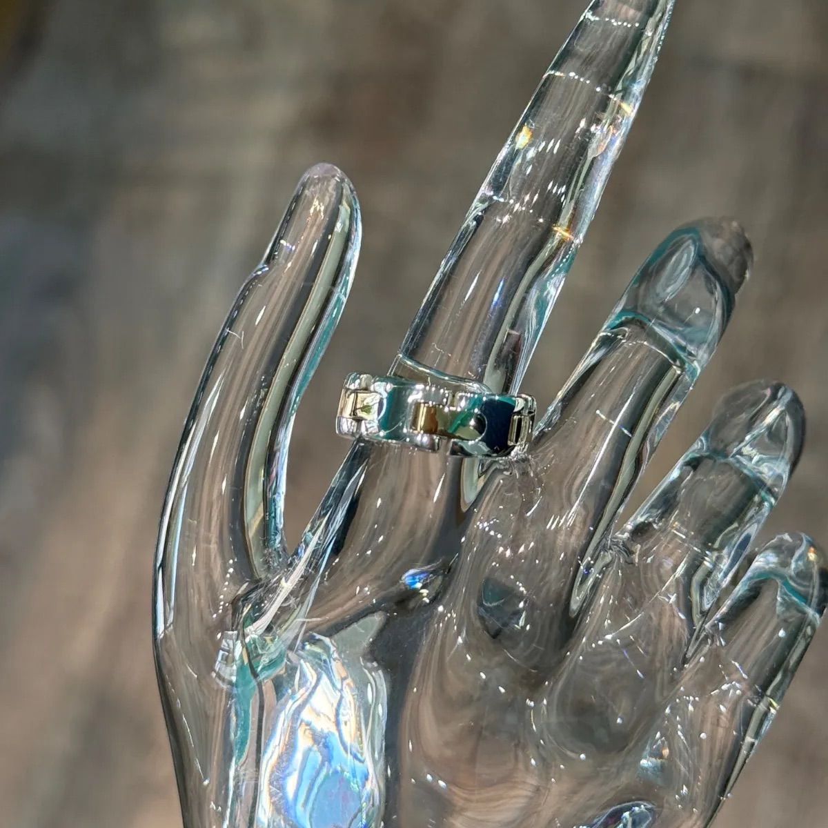 Tiffany&Co.ティファニー 750/925 コンビリング - メルカリ 