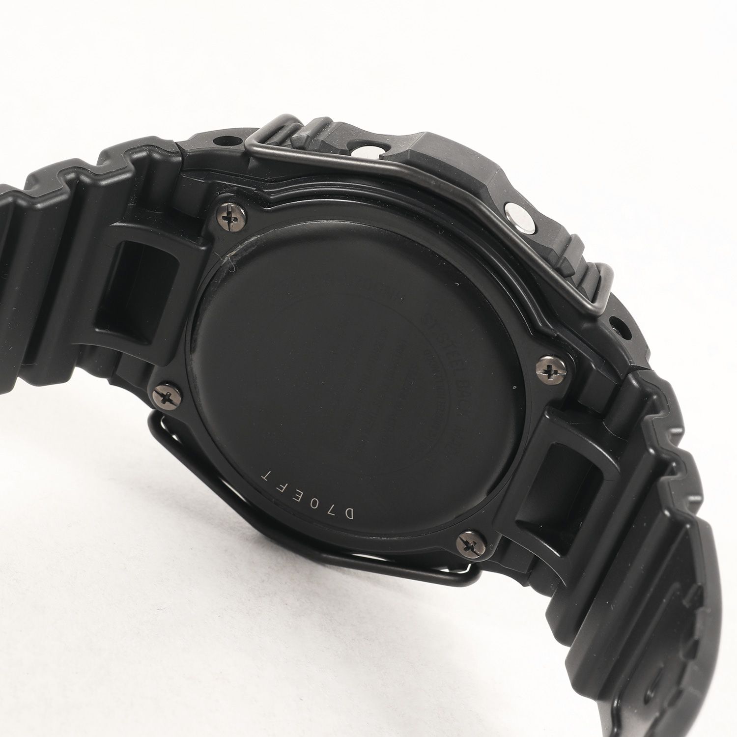 美品 N.HOOLYWOOD エヌハリウッド 23AW 第10弾 G-SHOCK DW-5700NH-1 腕時計 / ウォッチ ブラック 黒 コラボ CASIO カシオ ブランド コラボアイテム【メンズ】 か行