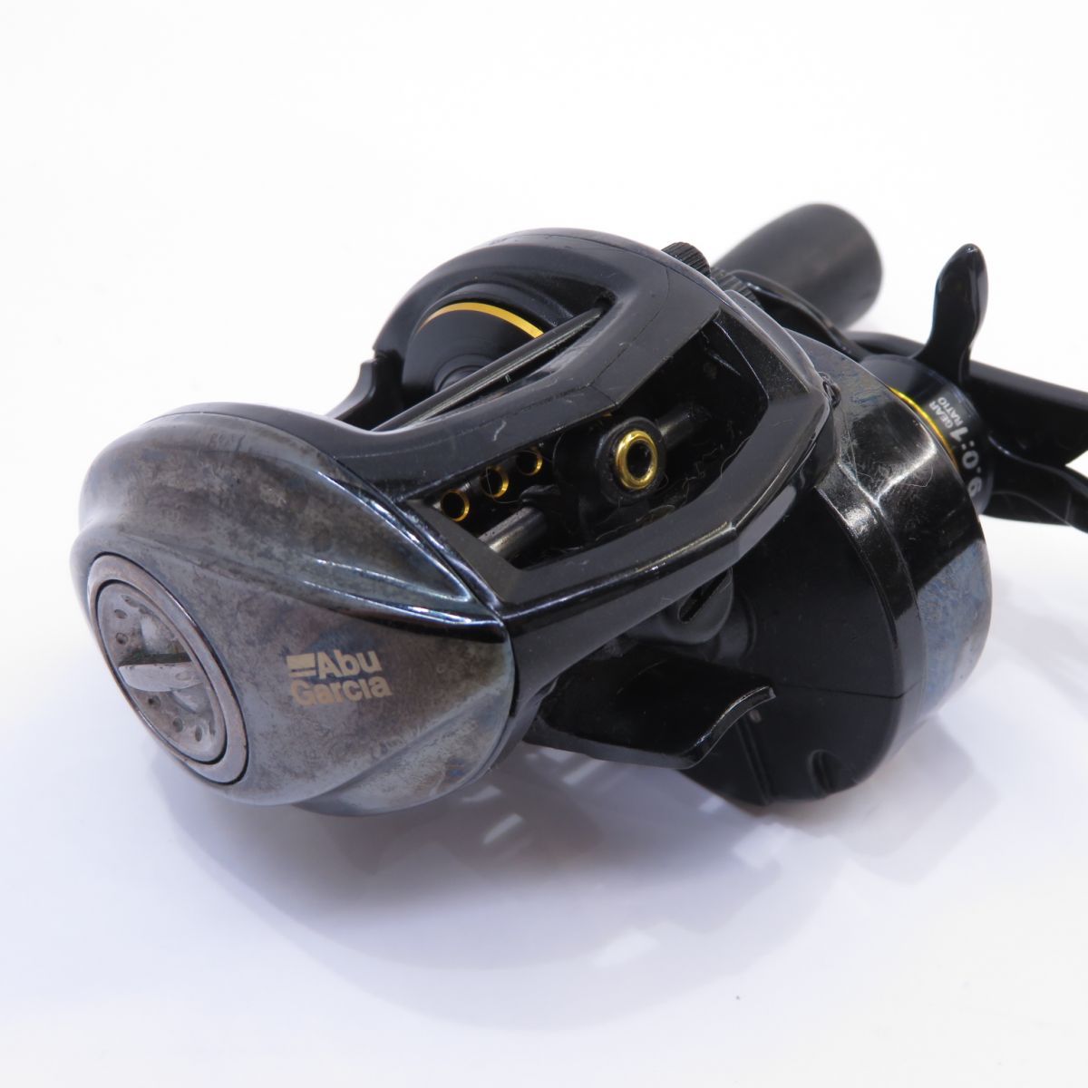 Abu Garcia アブガルシア Revo レボ BLACK ブラック 9 左ハンドル ベイトリール 本体のみ ※中古