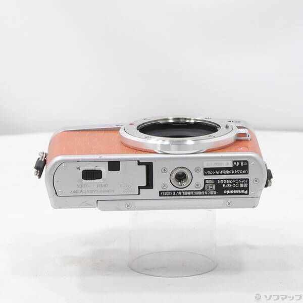 パナソニック DC-GF9-D ボディ オレンジ 僅か674ショット ケース付き パナソニック DC-GF9 ボディ オレンジ