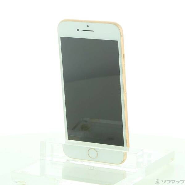 美品 iPhone8 64GB (MQ7A2J/A) ゴールド 【SIMフリー】 APPLE 〔中古〕iPhone8 64GB ゴールド MQ7A2J/A au対応端末 SIM