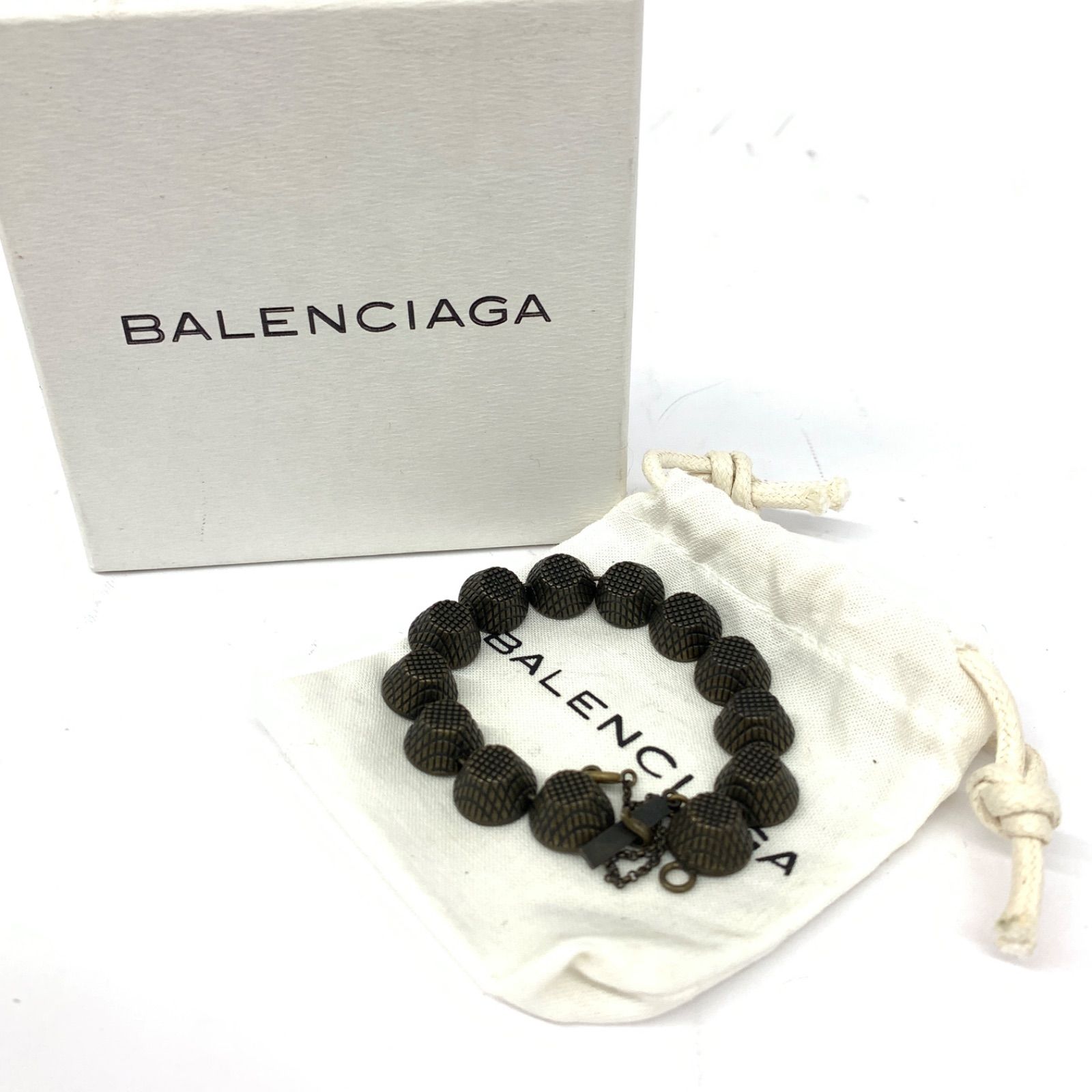 ☆美品☆BALENCIAGA バレンシアガ スタッズブレスレット 箱・保存袋付