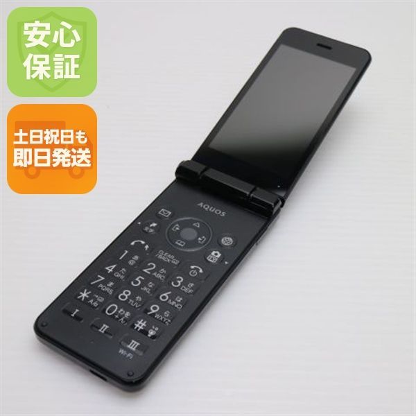 602SH AQUOSケータイ2 ブラック 白ロム ガラケー SHARP 土日祝発送OK 02000