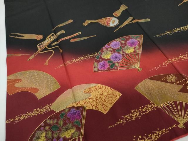 平和屋着物○TOKI志すい キモノモードオリジナルブランド 訪問着 扇面