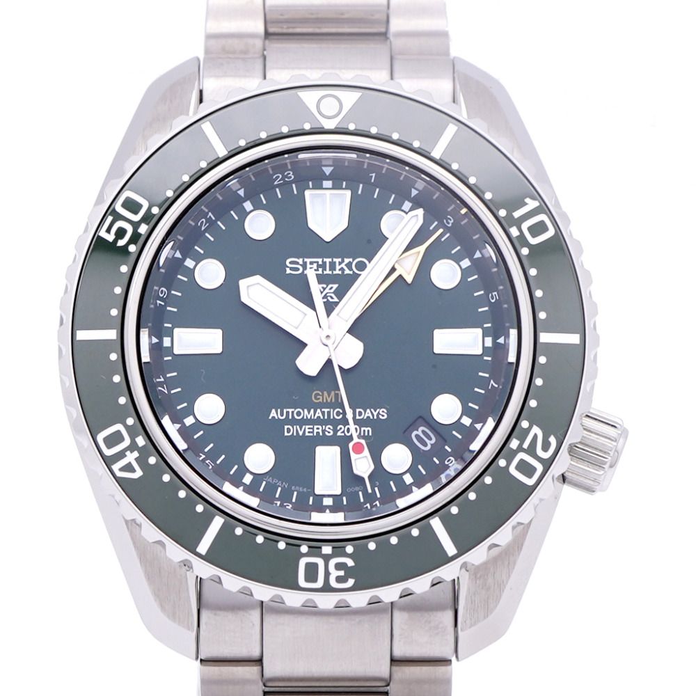 セイコー プロスペックス メカニカルダイバーズ GMT SBEJ009 | 6R54-00D0 自動巻き 腕時計 SS グリーン 緑文字盤 1599 SEIKO メンズ