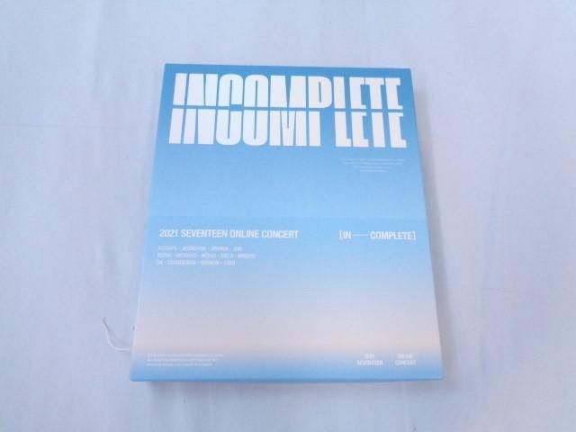 中古品 韓流 SEVENTEEN DVD INCOMPLETE トレカなし - cecati92.edu.mx