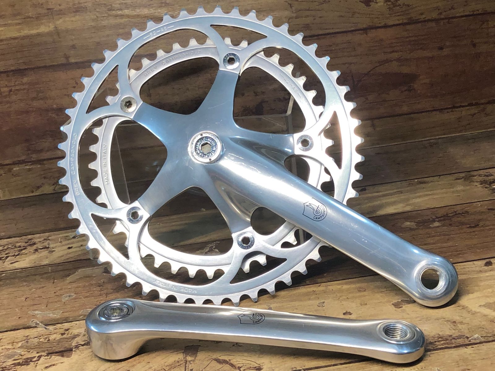 HC138 カンパニョーロ CAMPAGNOLO コーラス CHORUS クランクセット 170mm 52-42T Cレコ期 - メルカリ