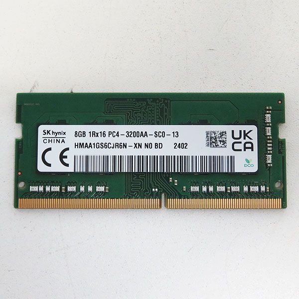 9枚8GB PC4-3200AA メモリー PC4-3200AA-E Standard メモリ キット HP(日本ヒューレット