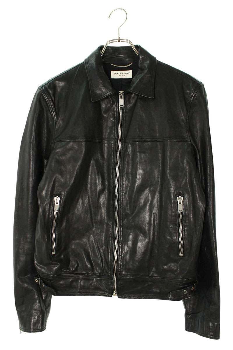 サンローラン　フリンジレザージャケット サンローランフリンジレザージャケット