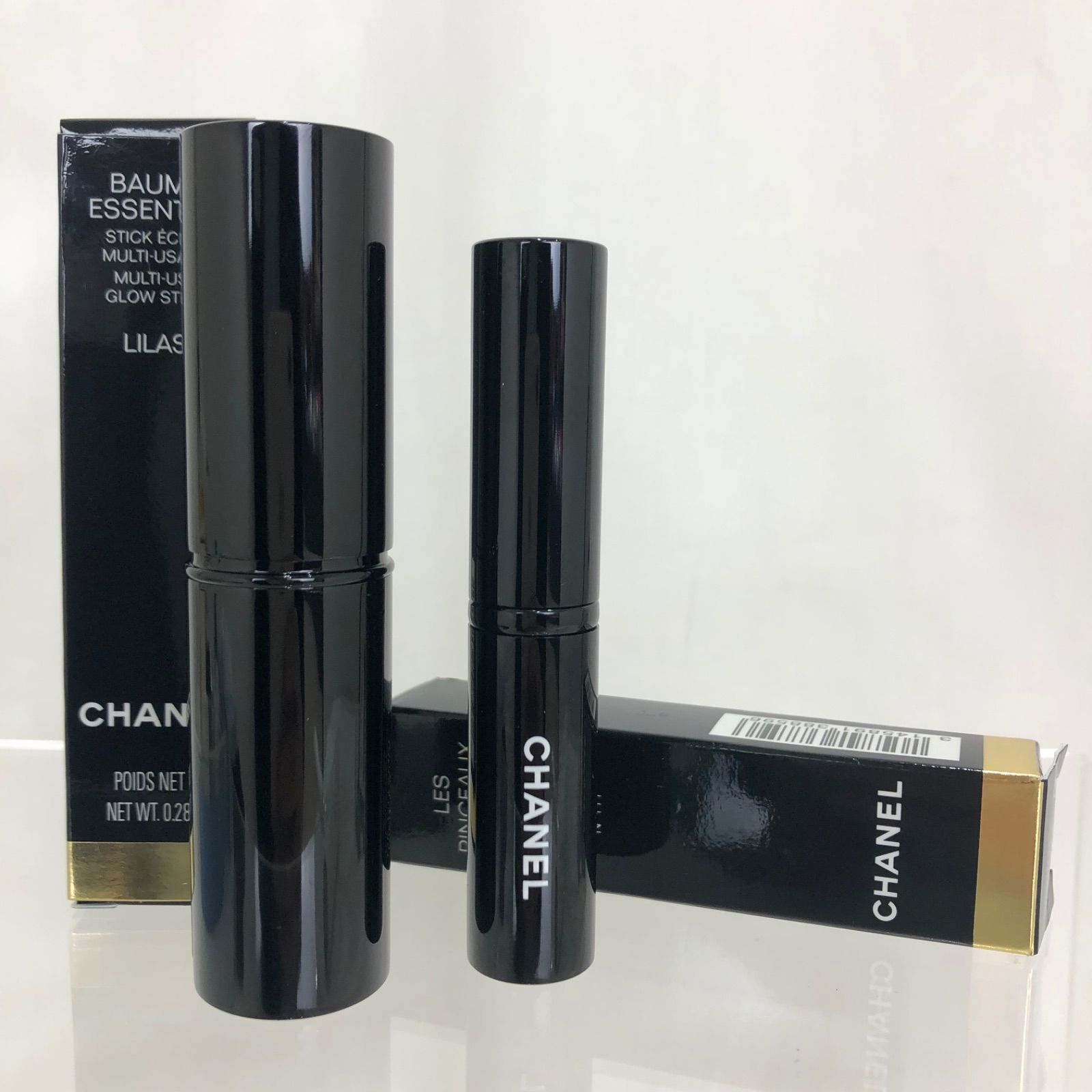 シャネル化粧品その他57 CHANEL ボーム エサンシエル リラ 携帯用 ハイライターブラシ ２点セット 松前R56号店