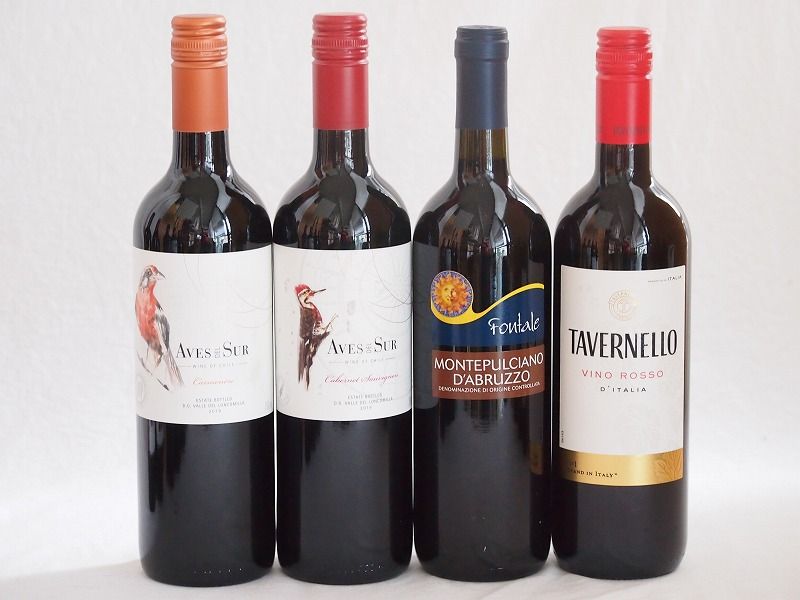 イタリアワイン 4本セット 赤ワイン