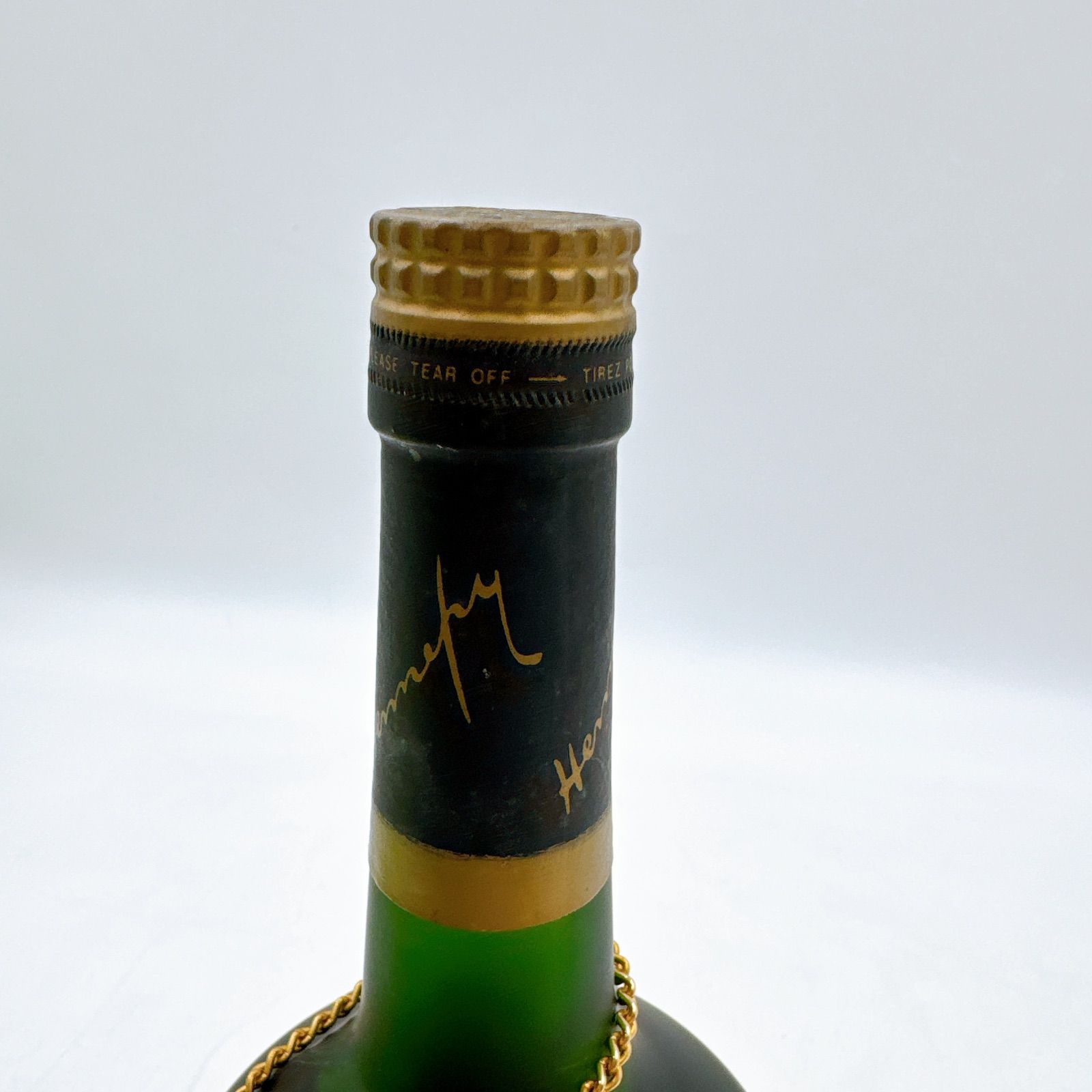 未開栓】NAPOLEON Hennessy ショップ コニャック 金キャップ