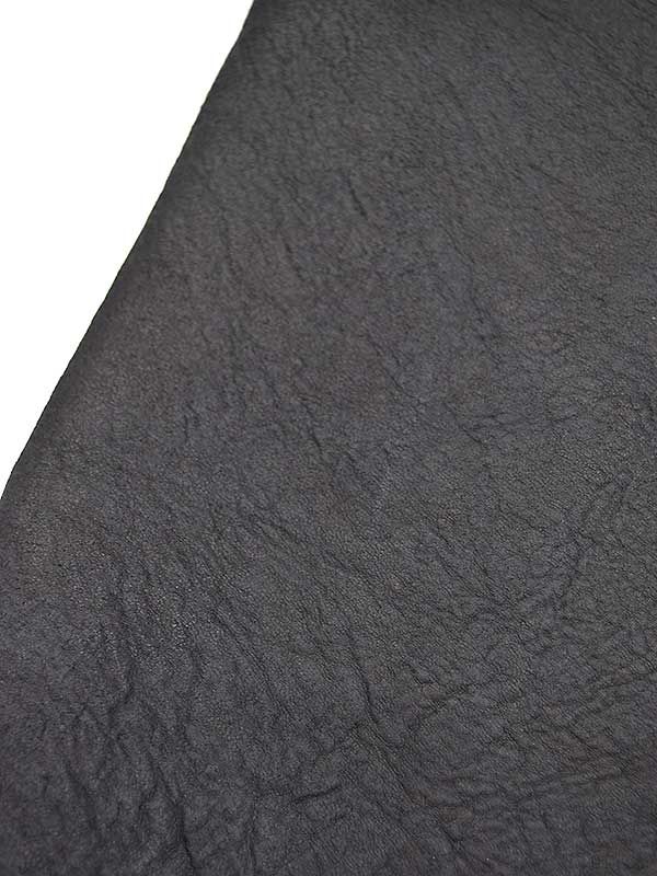 ISAAC SELLAM アイザックセラム ニットコンビラムレザーハイネック  