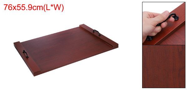 uxcell ヌ ードルボードストーブカバー カッティングボード コンロカバー 木製コンロカバー ガスコンロ キッチンカウンタートップ用 75 cm x 56 cm レッド