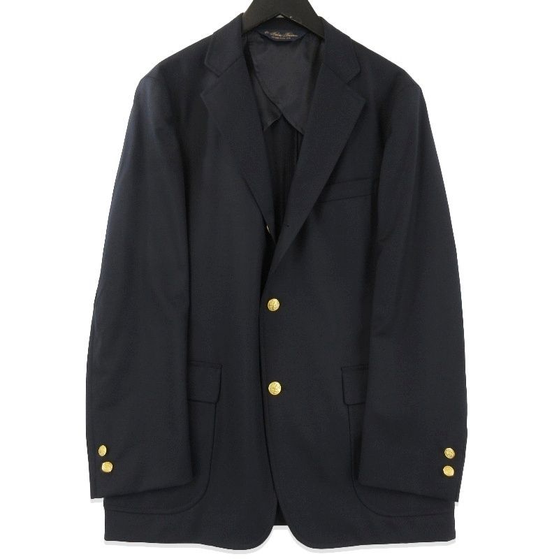 BROOKS BROTHERS ブルックスクール Fitzgerald 紺ブレ backend=imagemagick;version=1;