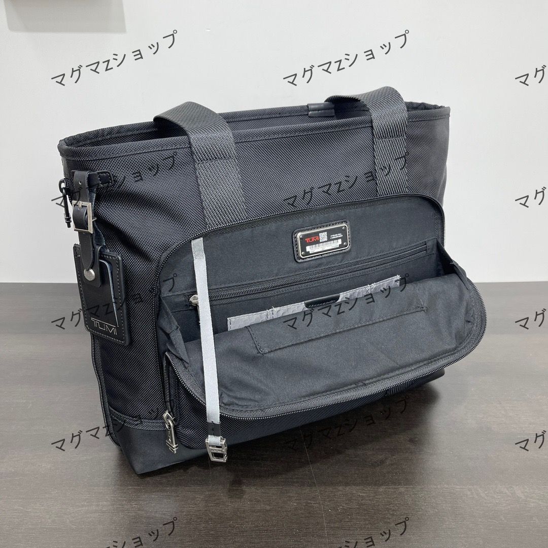 未使用 TUMI ビジネス 肩掛け トートバッグ ナイロン Bl ack - メルカリ