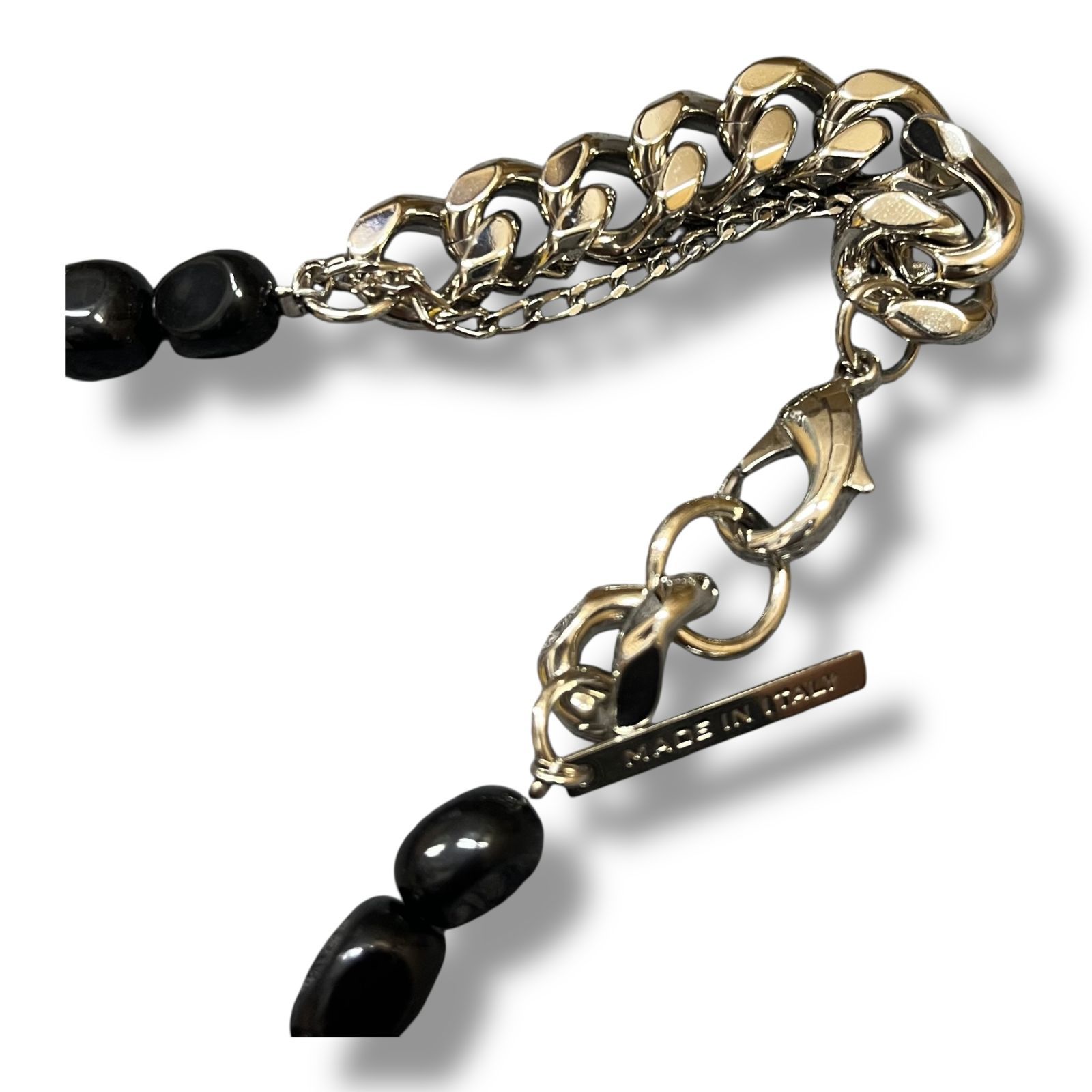 未使用品 DRIES VAN NOTEN 25SS stone necklace ストーンネックレス