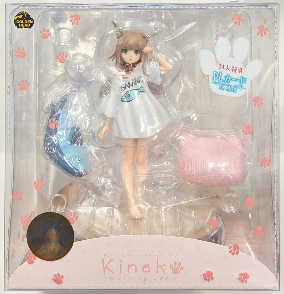 GOLDENHEAD あみあみ限定版 あみあみ限定版 うちのねこが女の子でかわいい 「きなこ」 ~おはようVer.~