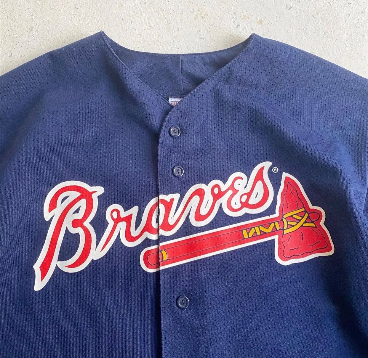 90s MLB アトランタ ブレーブス チッパージョーンズ ユニフォーム