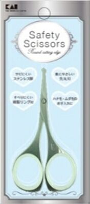 大人気商品  ＫＱ３１１４セーフティハサミ樹脂リング付 【 貝印 】 【 ボディケア 】ＫＱ３１１４セーフティハサミ 樹脂リング付×12点セット  tt  