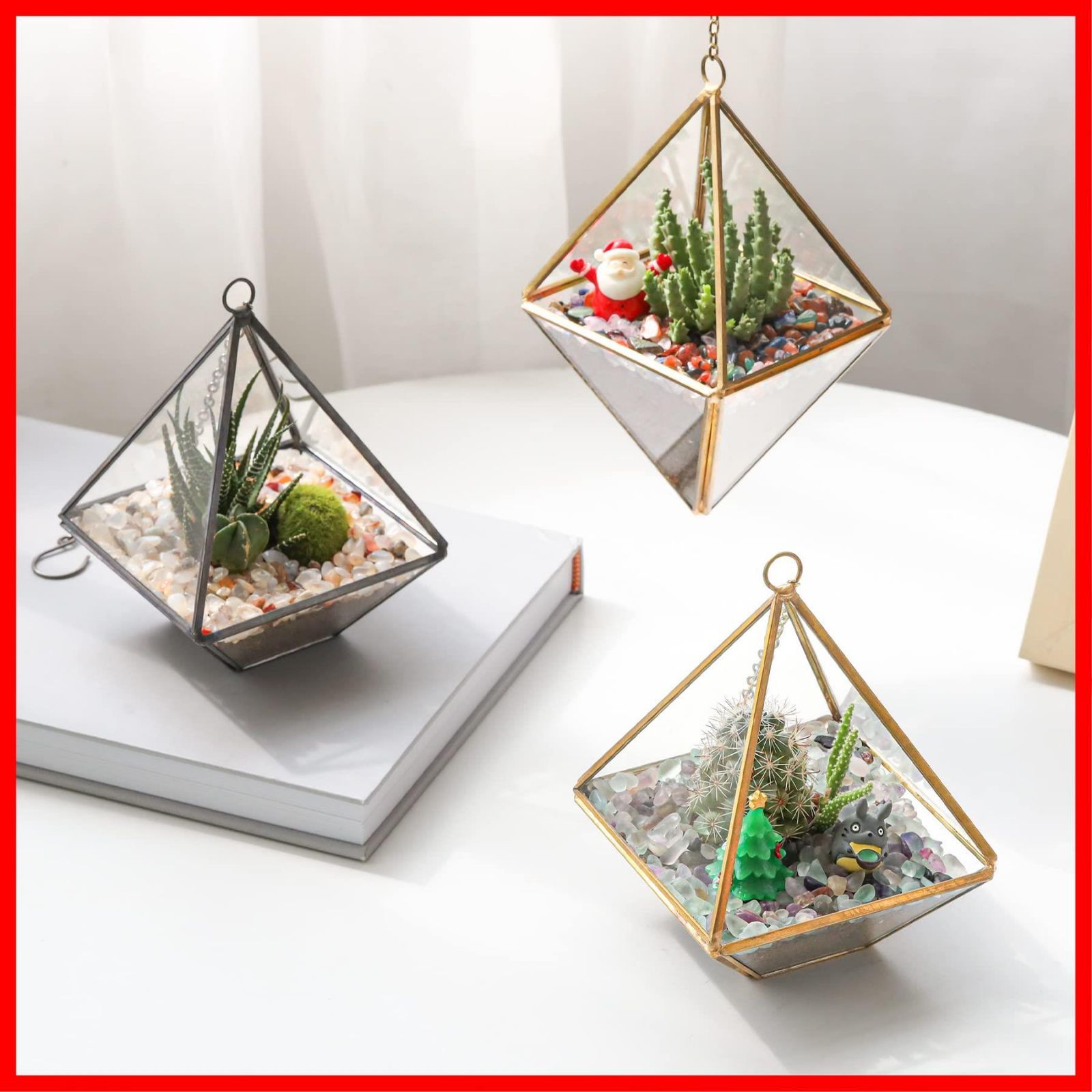 観葉植物 ガラス製