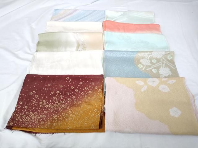 平和屋着物★和装小物　上質な帯揚げ　10枚セット　逸品　AAAN8331ps 平和屋着物☆和装小物 上質な帯揚げ 10枚セット 逸品 AAAN8331ps