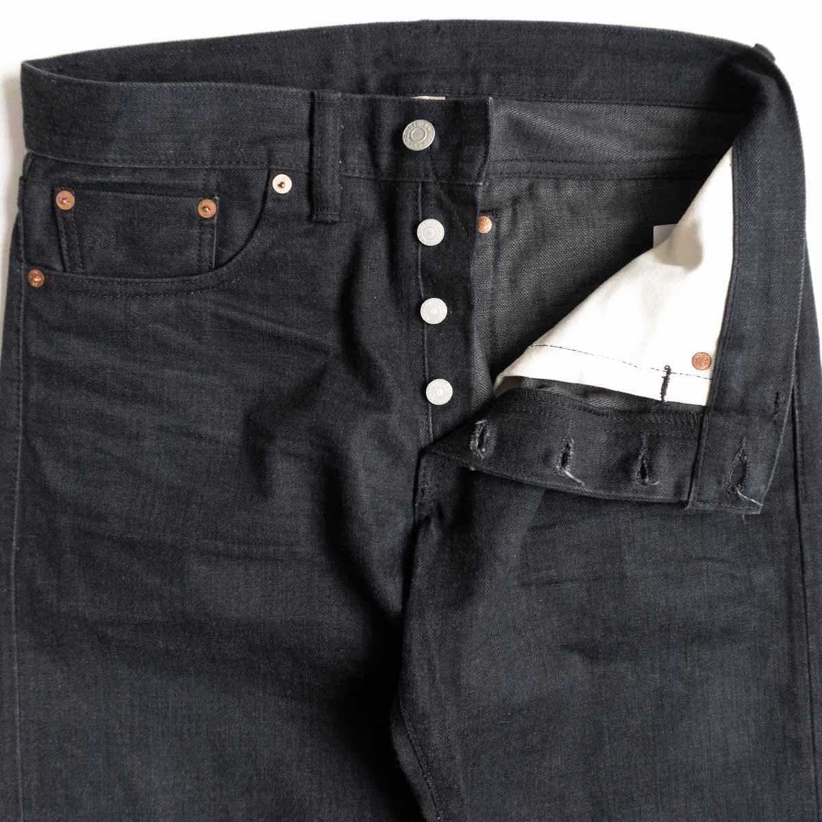 美品】RRL 【NEW BLACK ON BLACK SLIM FIT BLACK DENIM PANTS 】30×30 