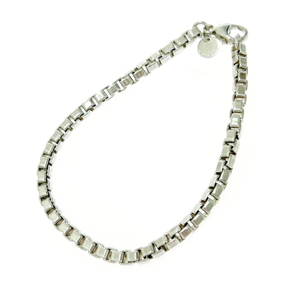 【美品】Tiffany&Co ベネチアン リンク シルバー 925 ブレスレット ティファニー TIFFANY&CO. ベネチアンリンク ブレスレット