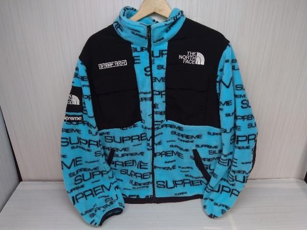 SUPREME THE NORTH FACE シュプリーム ノースフェイス フリース Steep Tech Fleece Jacket ライトブルー シミあり ジャケット ライトブルー