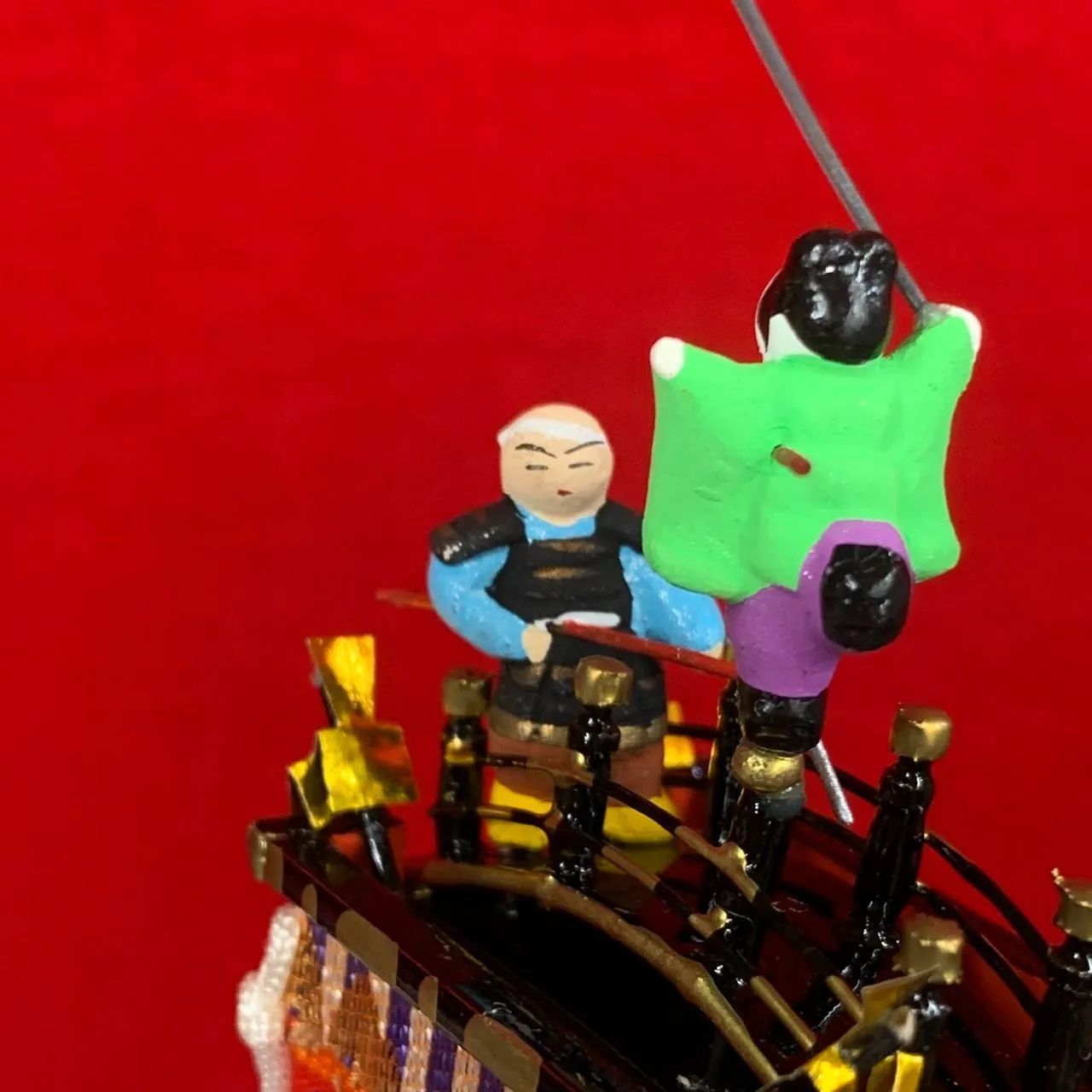 昭和レトロ 松江宮 松江のお宮さん 木彫り 郷土玩具 信仰玩具