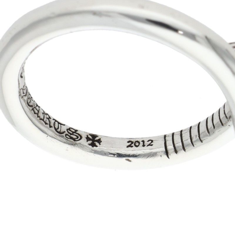 店内全品半額以下SALE。 クロムハーツ NAIL CRSBALL|ネイルクロスボール シルバーリング メンズ 19号 ☆2025年・新作送料無料。