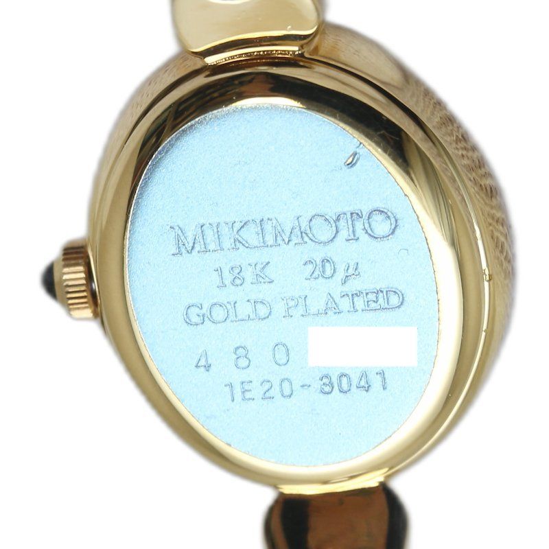 MIKIMOTO ミキモト パールブレスウォッチ NNS－17PF 1E20－3041【中古  