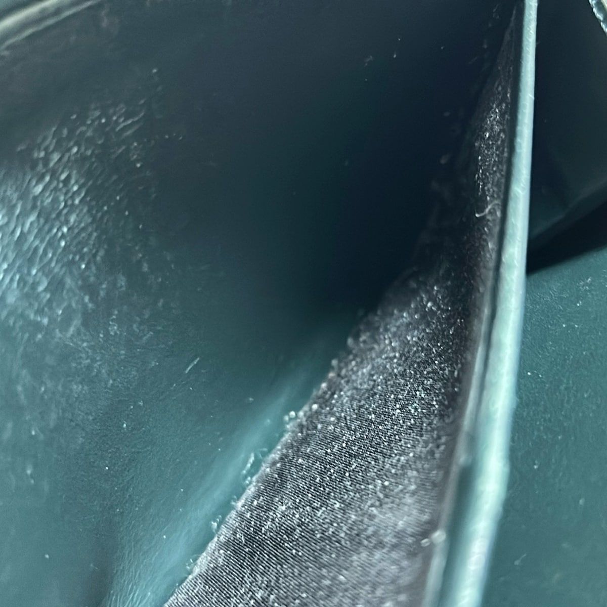 CELINE(セリーヌ) 長財布 - ダークグリーン ラウンドファスナー レザー