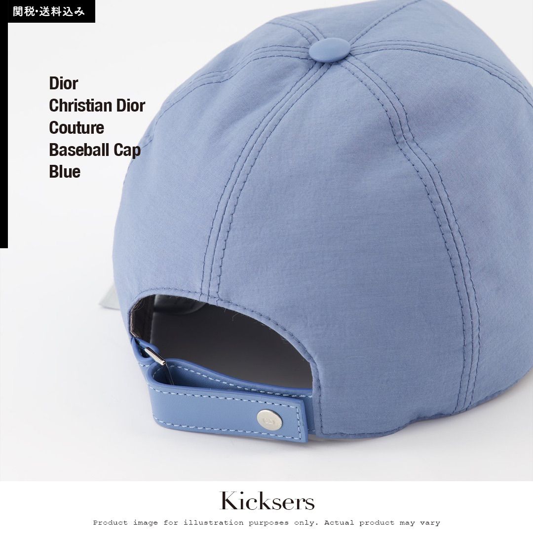 新品】Dior ディオール COUTURE ブルー 帽子 キャップ | www ...