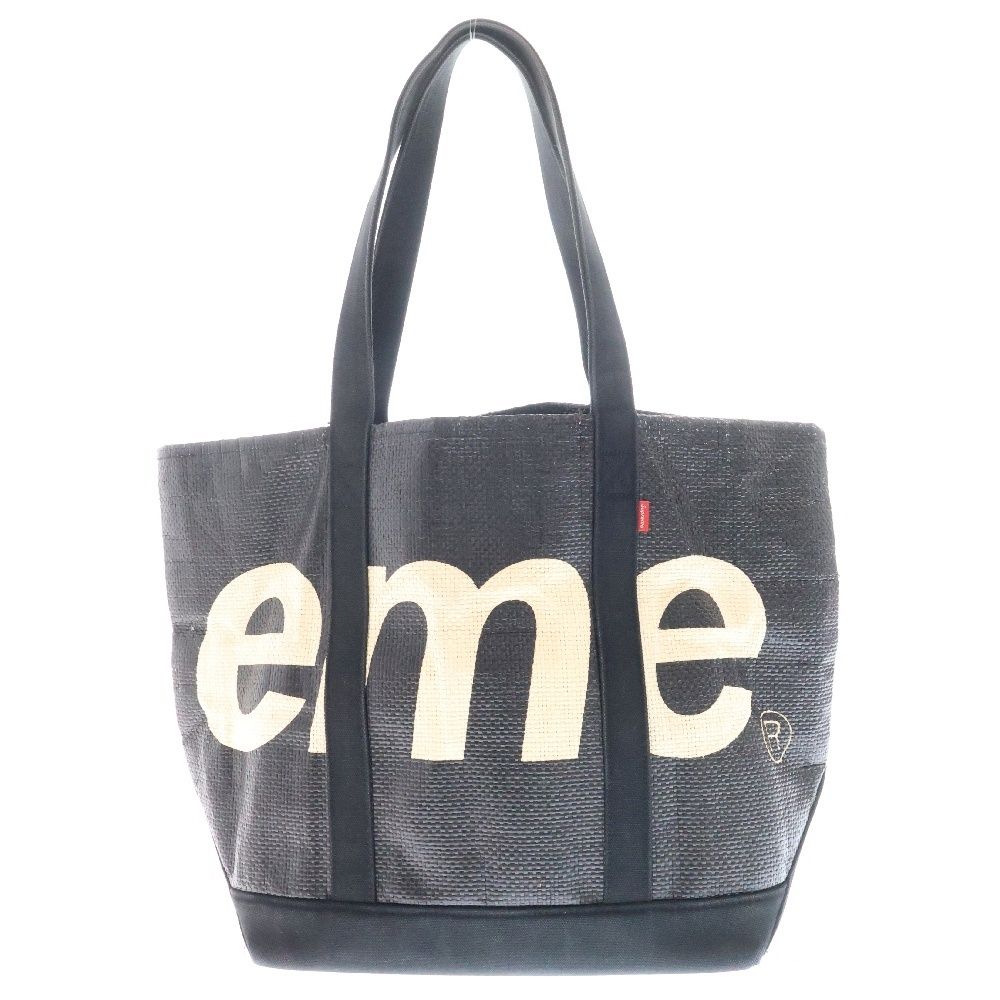 SUPREME (シュプリーム) 20SS Raffia Tote Bag ラフィア トート