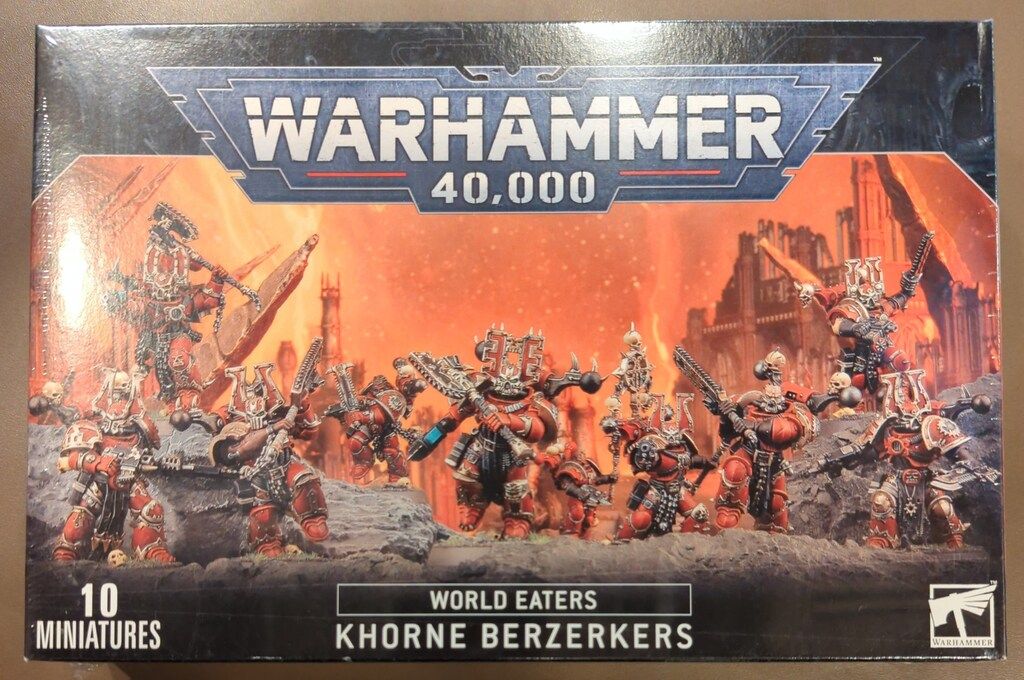 GAMES WORKSHOP WARHAMMER40000 WORLD EATERS Khorne Berzerkers コーン バーザーカー 2025