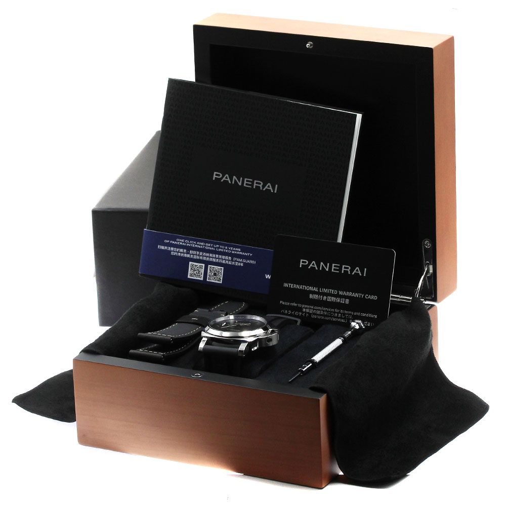 パネライ PANERAI PAM00915 ルミノール ベース 8デイズ 手巻き メンズ良品箱・保証書付き_769653 - メルカリ