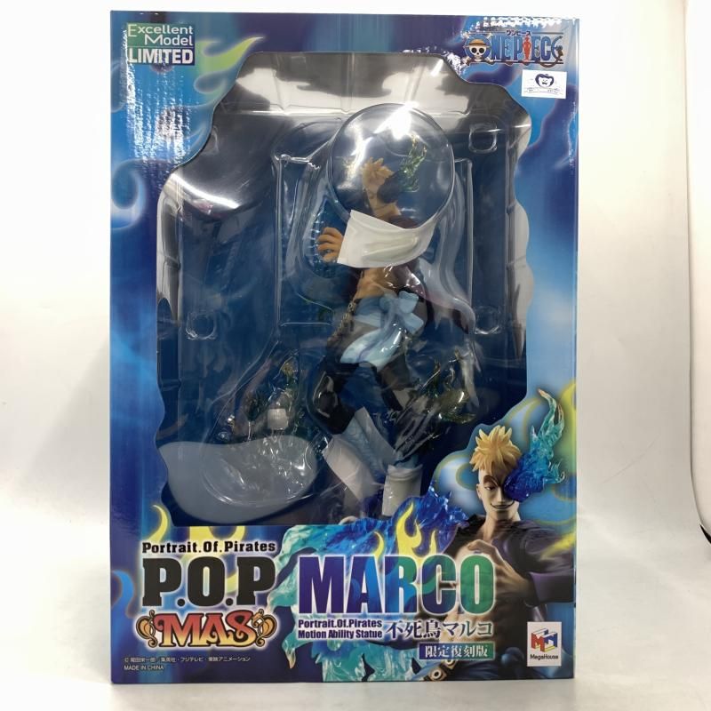 中古】開封)Portrait.Of.Pirates (P.O.P) MAS 不死鳥マルコ 限定