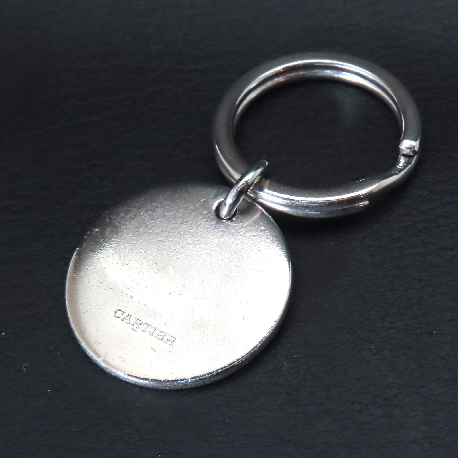 CARTIER カルティエ キーリング キーホルダー ステンレス