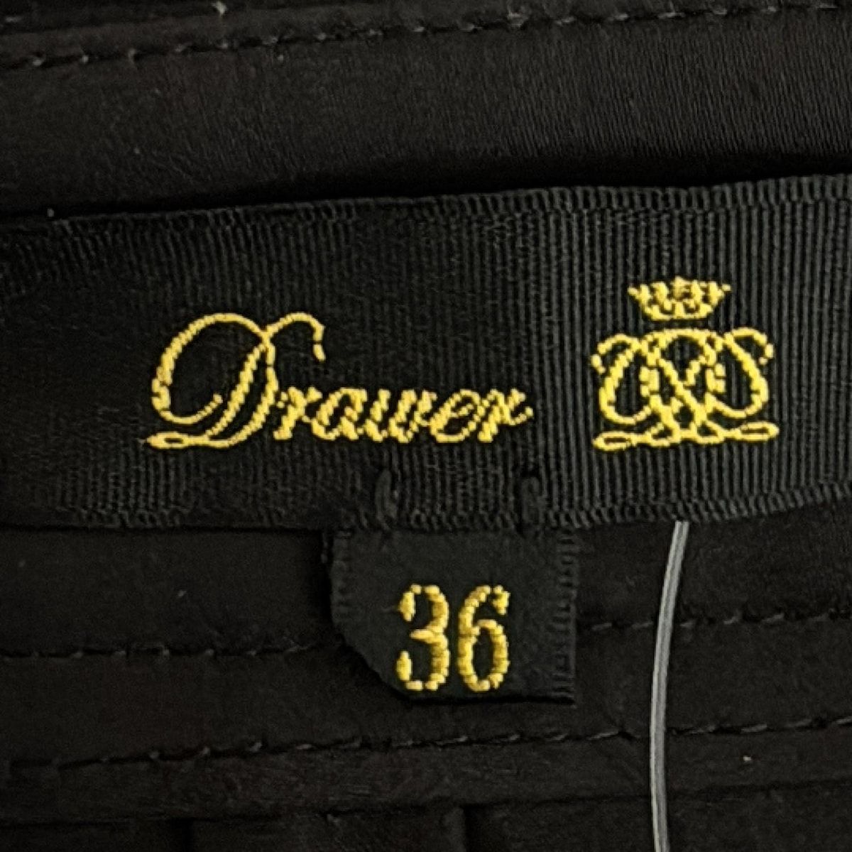 Drawer(ドゥロワー) スカート サイズ36 S レディース美品 - 黒