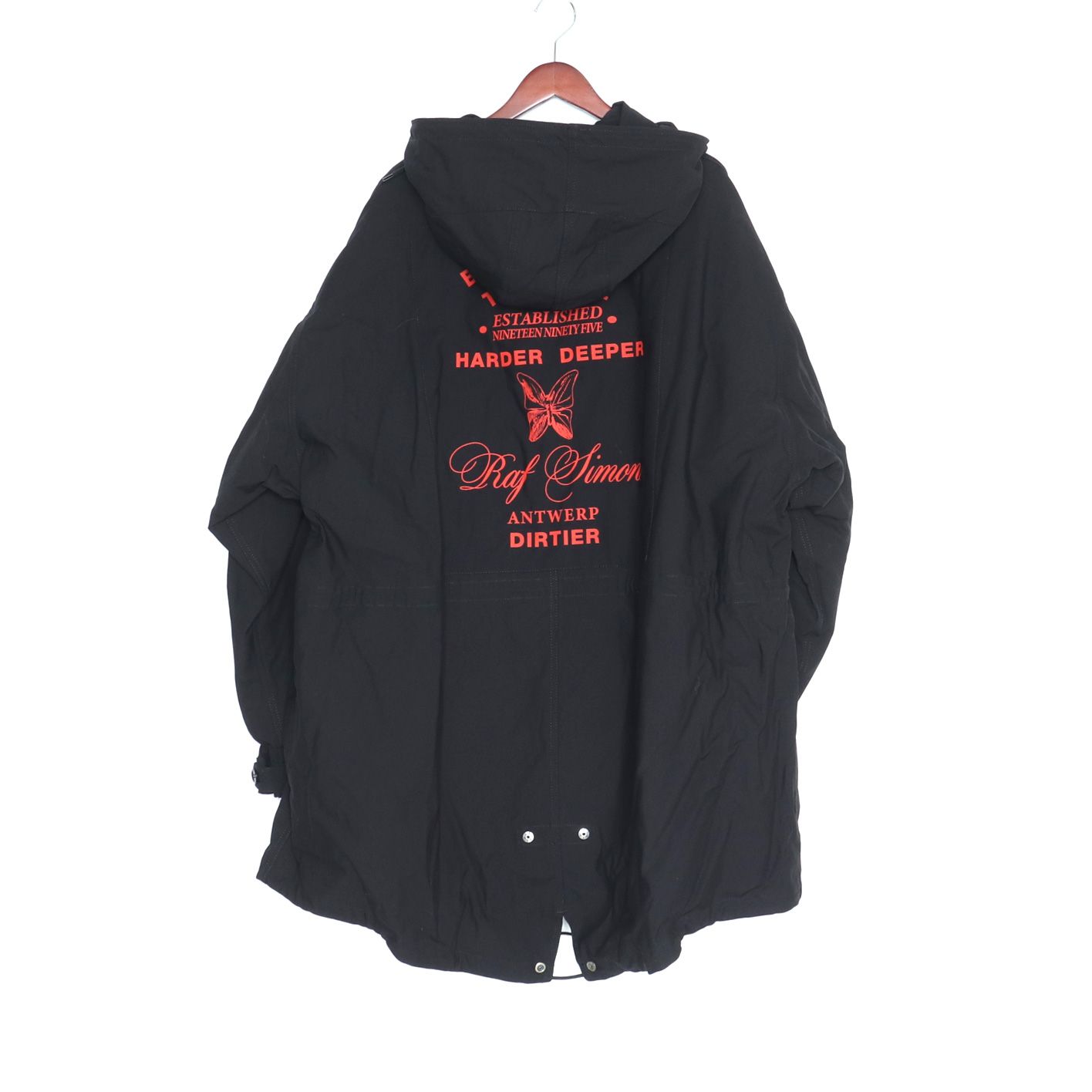 【★未使用・タグ付き★】J.S.B. 総ボア フード付 ベンチコート　M ☆未使用・タグ付き☆】J.S.B. 総ボア フード付 ベンチコート M