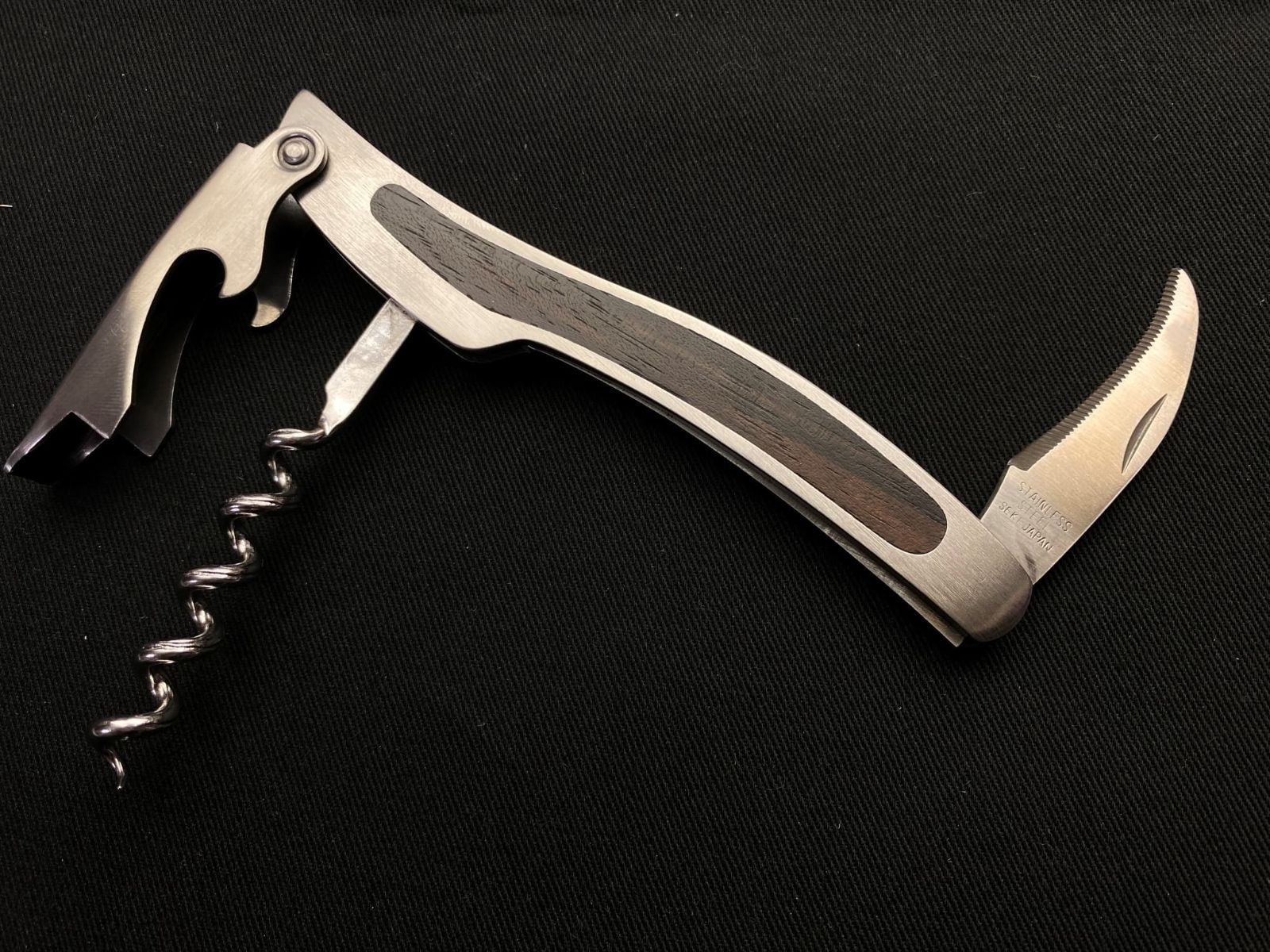 ATHRO アスロ ソムリエナイフ ステンレス コクタン ST-EW-75 ワインオープナー