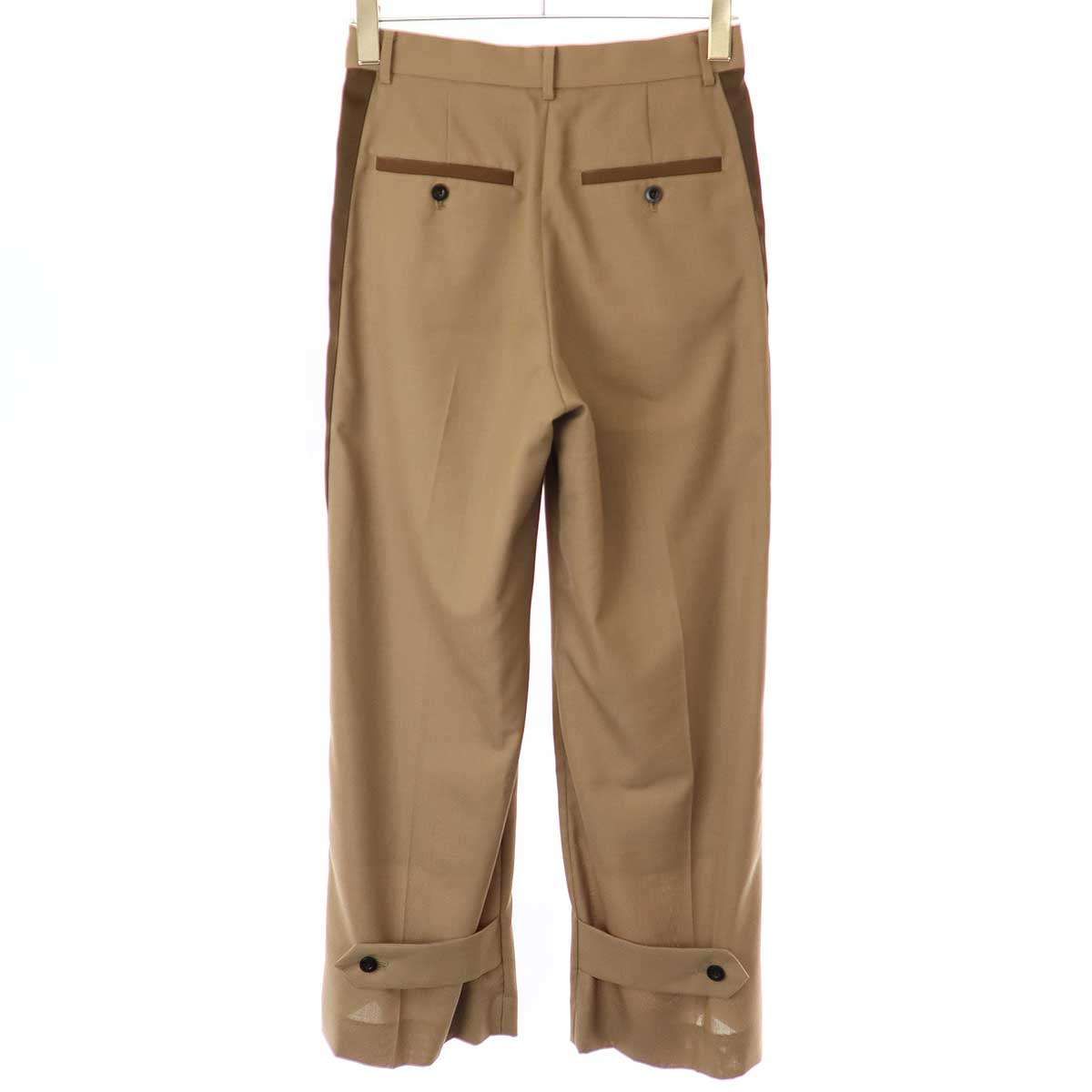 sacai サカイ 22SS Suiting Pants サイドラインスーチング
