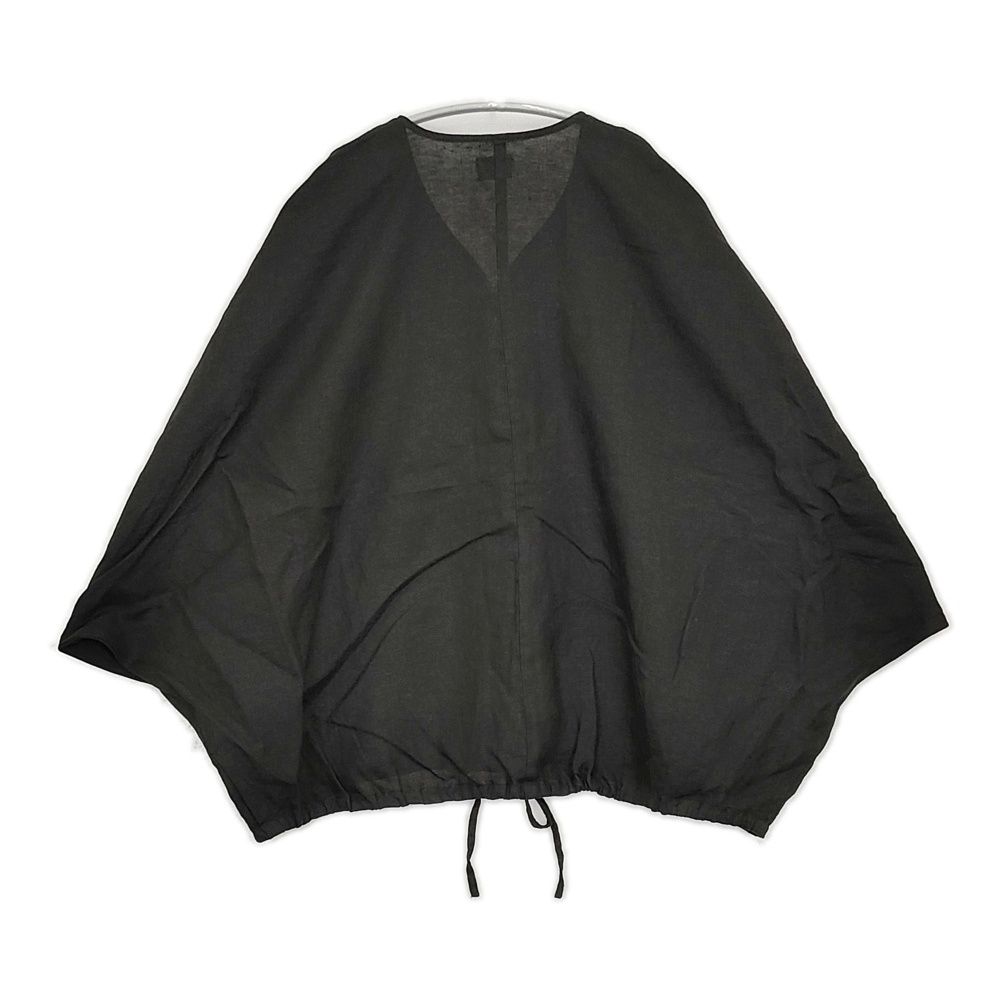 URBAN RESEARCH DOORS リネンドロストドルマンブラウス 定価10450円 25SS ブラック アーバンリサーチドアーズ 5-0603M 264739 URBAN RESEARCH DOORS リネンドロストドルマンブラウス 定価