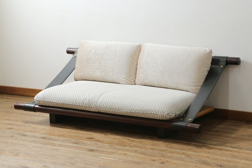 ☆事前問合せ必須☆ モリシゲ MORISHIGE 森繁 2人掛けソファ