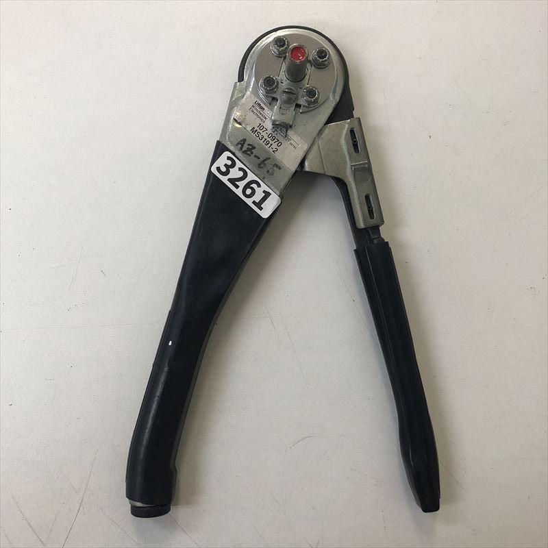 107-0970 MS3191-2(赤)，手動圧着工具，リットン(Litton)1