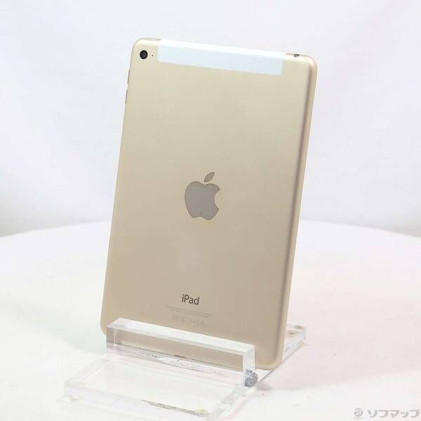 品〕 iPad mini 4 64GB ゴールド MK752J／A SIMフリー【368】 【公式通販】